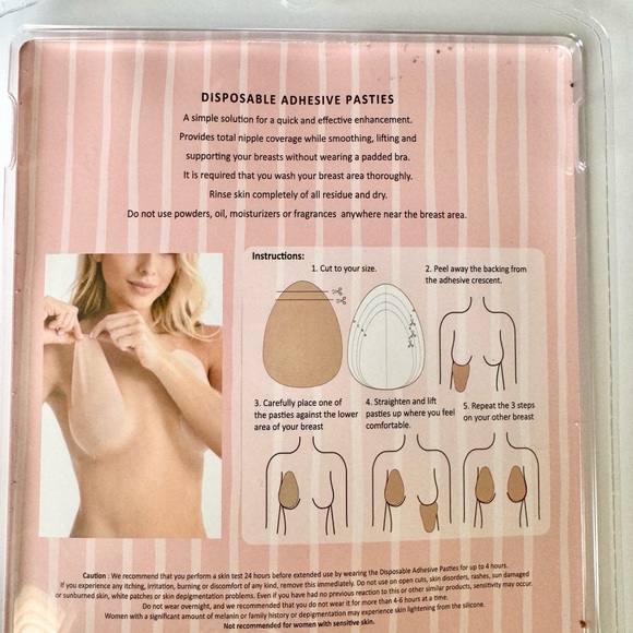 Magic Curves Disposable Adhesive Pasties - Picture 2 of 4